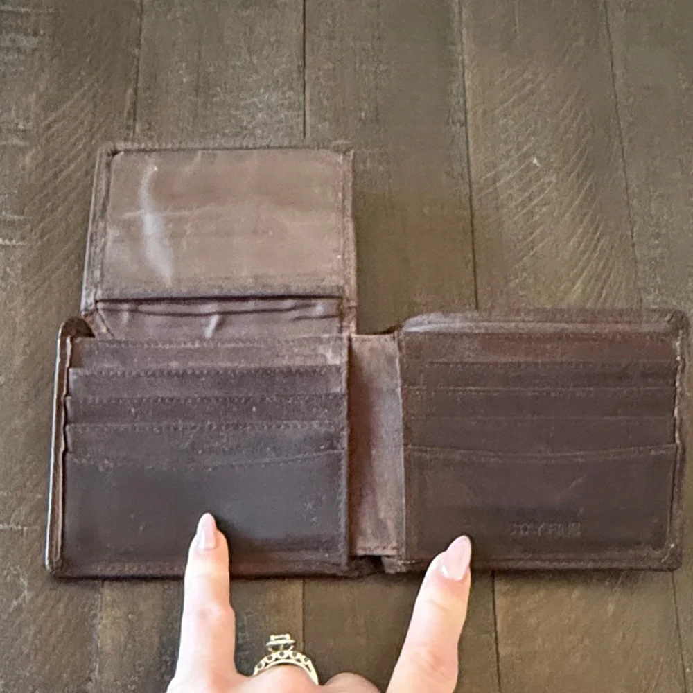Stay Fine Brown Leather Wallet for Men